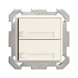 [325321000] UP-Taster KNX 2-fach Edue ws