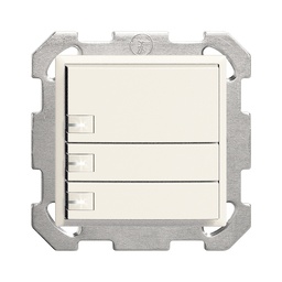 [325332000] UP-Taster KNX 3-fach Edue ws