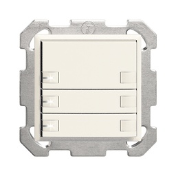 [325337000] UP-Taster KNX 3-fach Edue ws