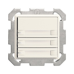 [325338000] UP-Taster KNX 3-fach Edue ws
