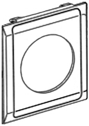 [127560942] Blende TEH 63,5mm PCABS hgu