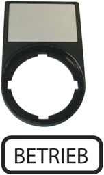 [468995027] Schilderträger ETN RMQ Betrieb