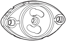 [919802009] STARTERSOCKEL OVAL