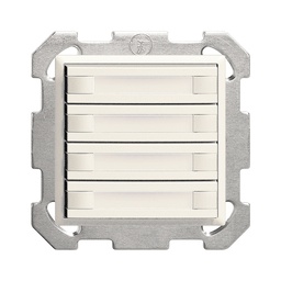 [325381000] UP-Taster KNX 8-fach Edue ws