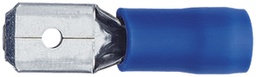 [156480109] Flachstecker isoliert Klauke