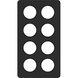 [380040250] UP-Kopfzeile 4×2 sz
