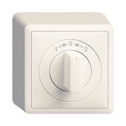[267061000] AP-Schwenktaster 1->0 ws m.Drehgriff E-No 267061000 EAN: 7611386872346 WG.FG: 14.10 Im Eldas-Katalog im Kapitel 6 auf Seite 8 VE: 1 Stk
