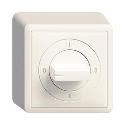 [267651000] AP-Drehschalter Edue 0/1L ws,
