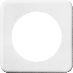 [374165009] Abdeckplatte I 58mm ws