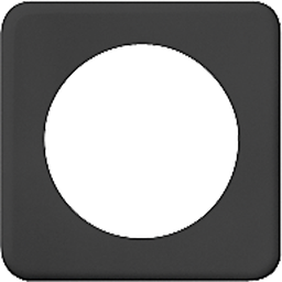 [374165059] Abdeckplatte I 58mm sz