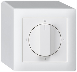 [267668003] AP-Drehschalter KAL 2/1L ws