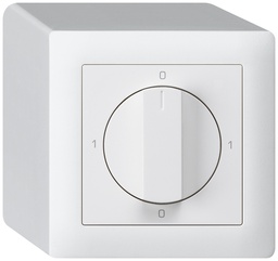 [267669003] AP-Drehschalter KAL 2/1L ws