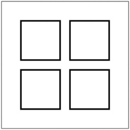 [380320290] UP-Kopfzeile 2×2 o.Deckplatte