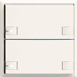 [325627000] UP-Taster KNX 2-fach Edue ws