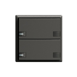 [325627950] UP-Taster KNX 2-fach Edue sz