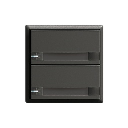 [325628950] UP-Taster KNX 2-fach Edue sz