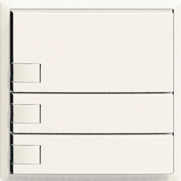 [325630000] UP-Taster KNX 3-fach Edue ws