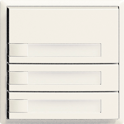 [325631000] UP-Taster KNX 3-fach Edue ws