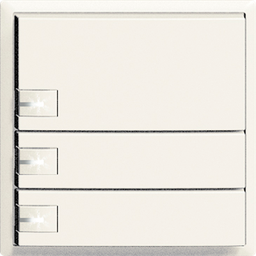 [325632000] UP-Taster KNX 3-fach Edue ws