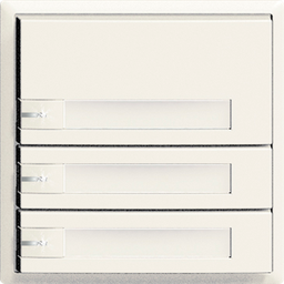 [325633000] UP-Taster KNX 3-fach Edue ws