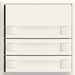 [325636000] UP-Taster KNX 3-fach Edue ws