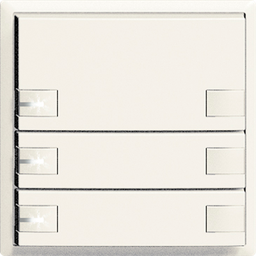 [325637000] UP-Taster KNX 3-fach Edue ws