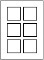 [380330290] UP-Kopfzeile 3×2 o.Deckplatte