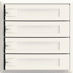 [325643000] UP-Taster KNX 4-fach Edue ws