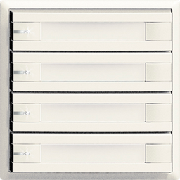 [325648000] UP-Taster KNX 4-fach Edue ws