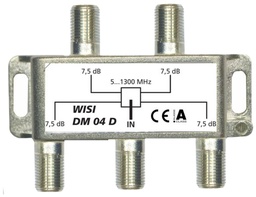 [966824052] F-Verteiler WISI DM04D 4-fach