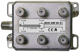 [966826052] F-Verteiler WISI DM06D 6-fach
