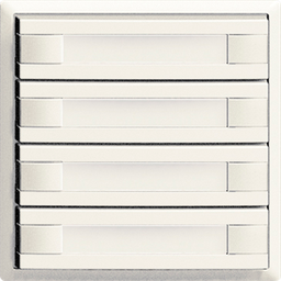 [325681000] UP-Taster KNX 8-fach Edue ws