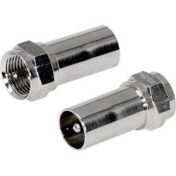 [966762452] Adapter IEC-Stecker/F-Stecker