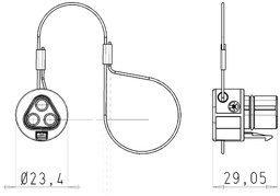 [157850328] VERSCHLUSSSTÜCK RST 20I2/3 SZ