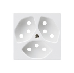[378322003] Frontplatte KAL 3×T13 ws