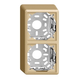 [283909810] Kappe m.Grundplatte 2×54mm