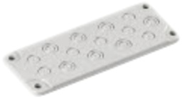 [824950124] FLANSCH Z/CU.C 7X16+7X12/20