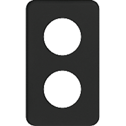 [374223059] Abdeckplatte I-I 2×43mm sz