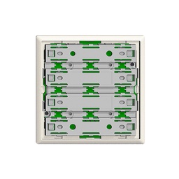 [378333000] Frontplatte Edue univ.1-8T ws