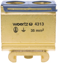[158010797] Schutzleiterklemme Woertz 4313