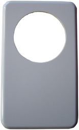 [374243009] Abdeckplatte I-I 58mm+blind ws