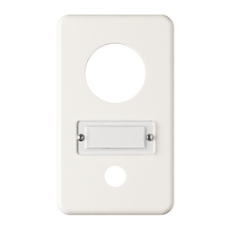 [374245000] Abdeckplatte Gr.I-I ws m.Bez.