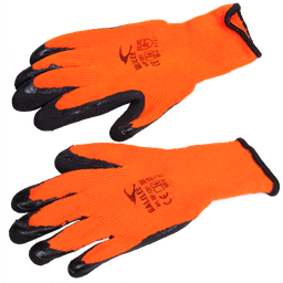 [996494220] Arbeitshandschuhe orange, Grösse 10