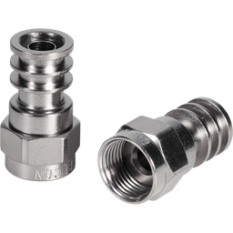 [996808065] F-Stecker zu DG80 / MK76, crimpbar