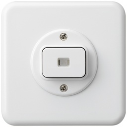 [327310003] UP-Leuchtschalter BAS 3/1 ws