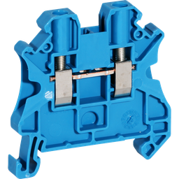 [158110255] Reihenklemme 0,14-6mm² bl AWG