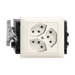 [753045000] EB-Steckdose Edue 3×T13