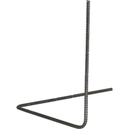 [126578160] Rohrhalter Eisen roh m.Kerben