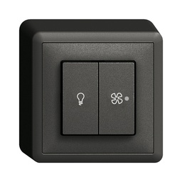 [302643950] AP-Schalter f.Licht u.Ventila-