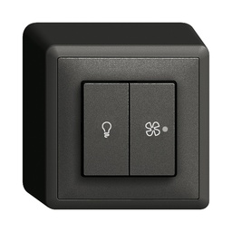 [302644950] AP-Schalter f.Licht u.Ventila-